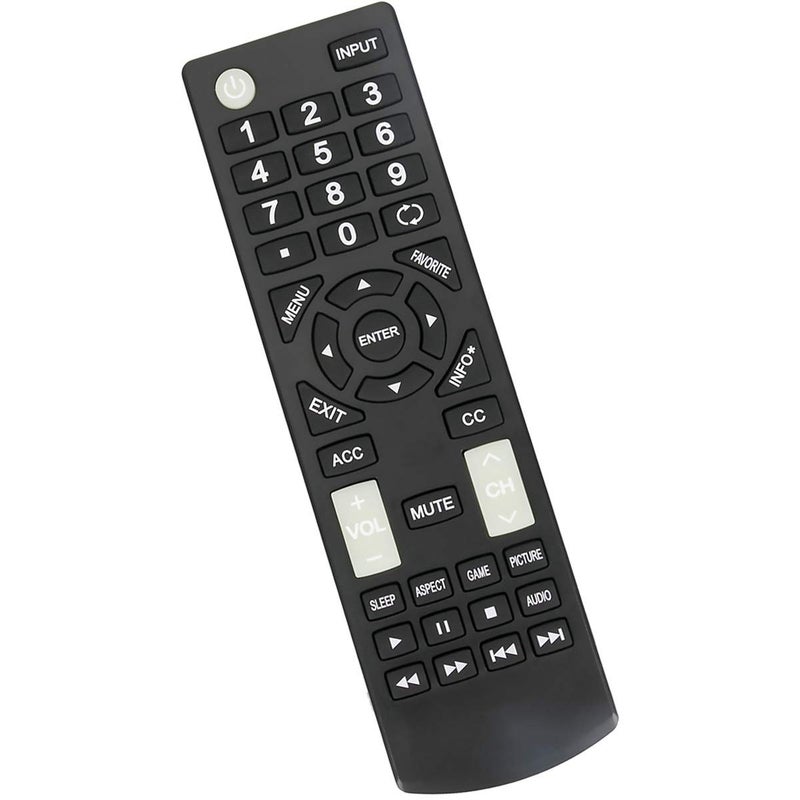 ZdalaMit Replacement Remote Applicable for Insignia TV NS-32D220NA20 NS-43D420NA20 NS-55D420NA20 NS-39D310NA19 NS-19D310NA19 NS-24D310NA19 NS-22D510NA19 NS32D220NA20 NS43D420NA20 NS55D420NA20 NS39D310NA19 - Image 2